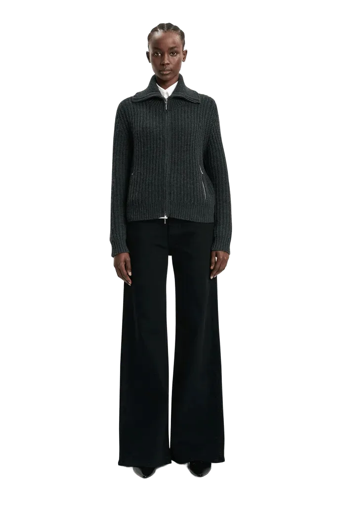 Irina Cardigan - Dark Charcoal