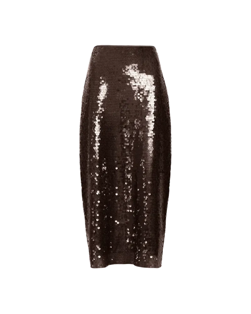 Kiah Skirt in Dark Fig
