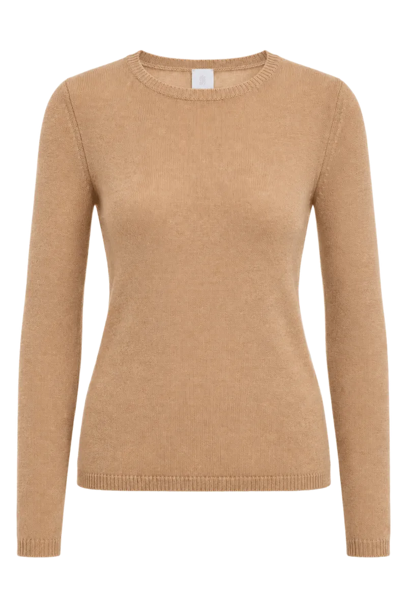Semisheer Cashmere Crewneck Sweater