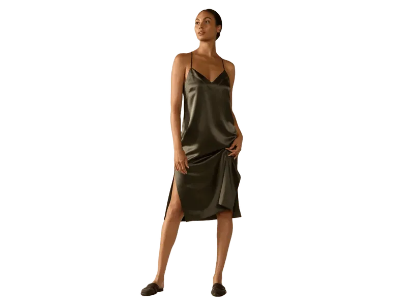 Selene Organic Silk Dress