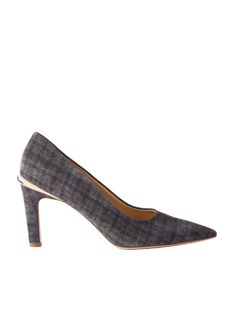 Edwina 75 suede pumps