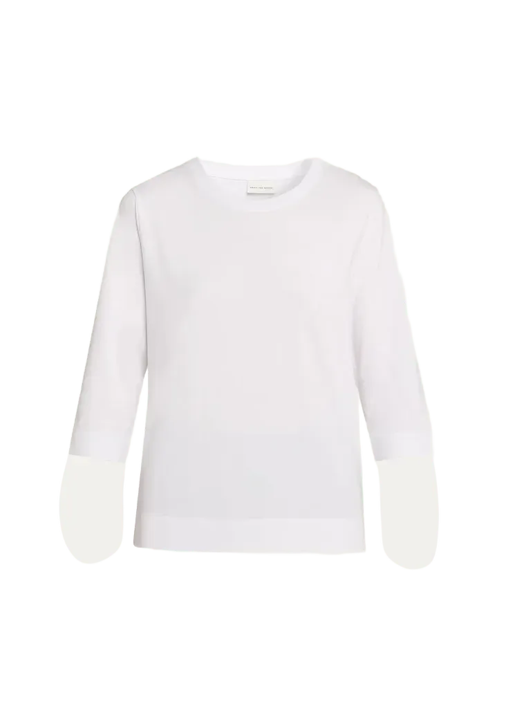 Hefiz Cotton 3/4-Sleeve T-Shirt