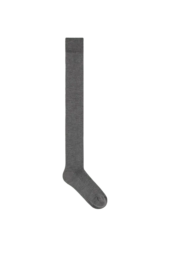 SILK KNEE SOCKS