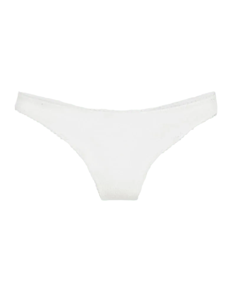 High-Cut Crochet Thong