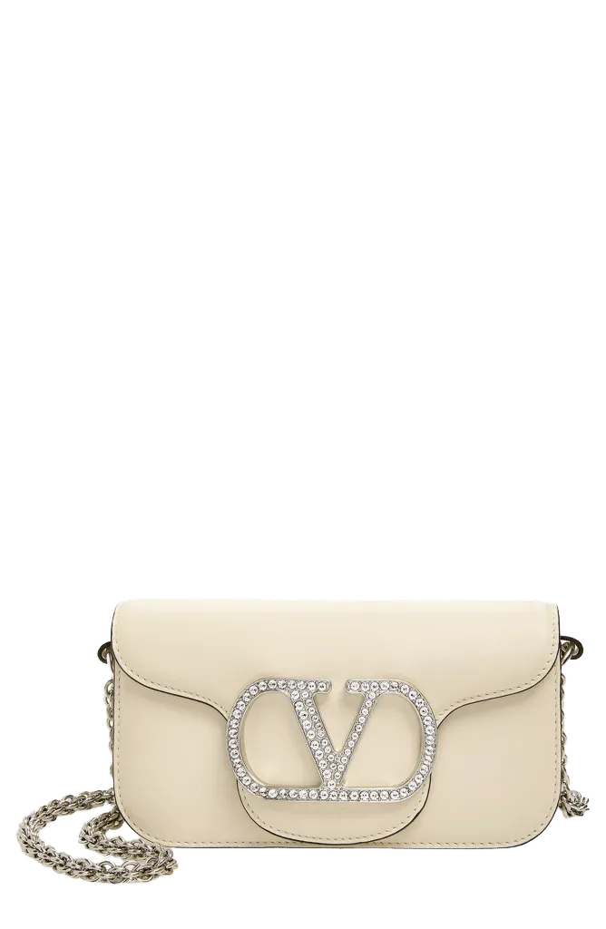 Small Locò Leather Shoulder Bag