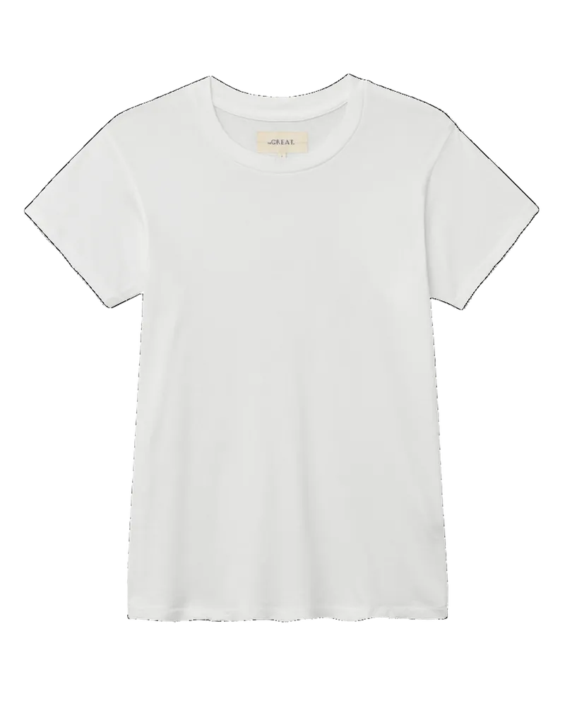 The Slim Tee. Solid -- True White