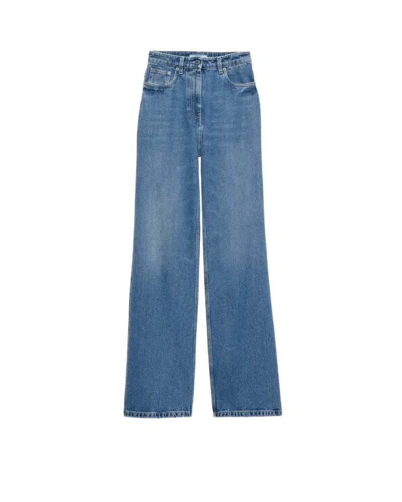 Five-pocket denim jeans