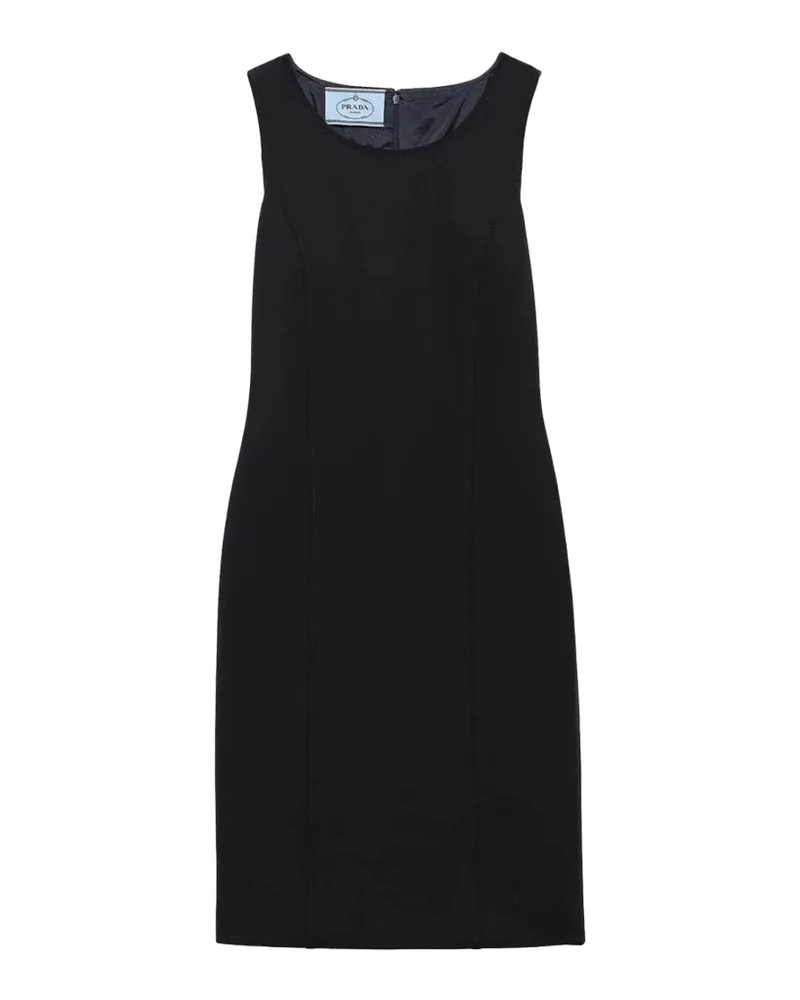 Stretch Fleece Wool Sheath Dress