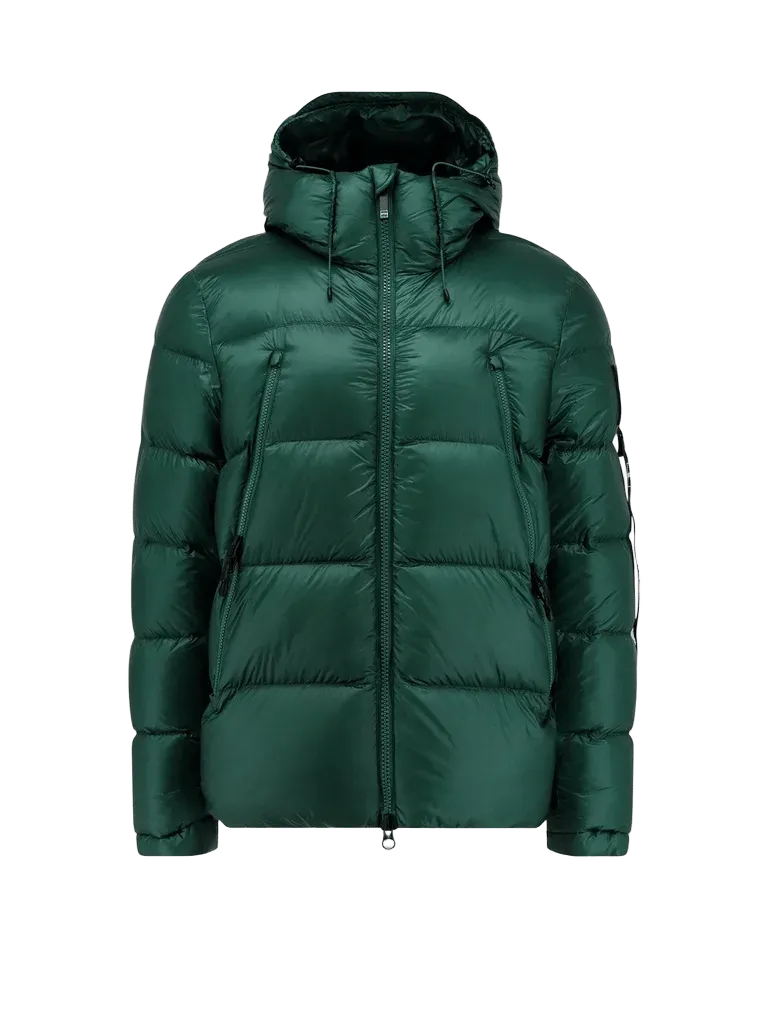Outhere Nylon Down-Filled Down Jacket — Green