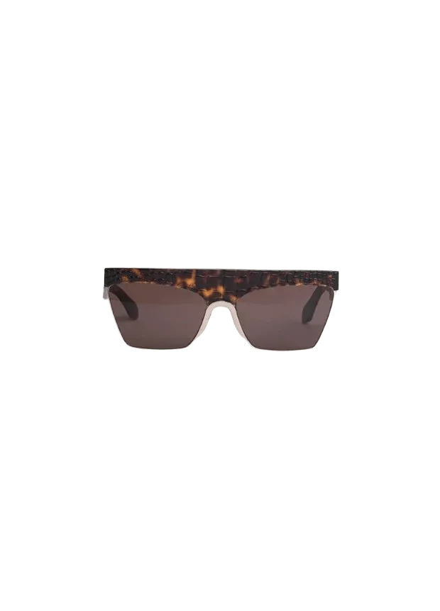 Maison AlaïA AA0106S-003 Tortoiseshell Acetate Sunglasses — Brown