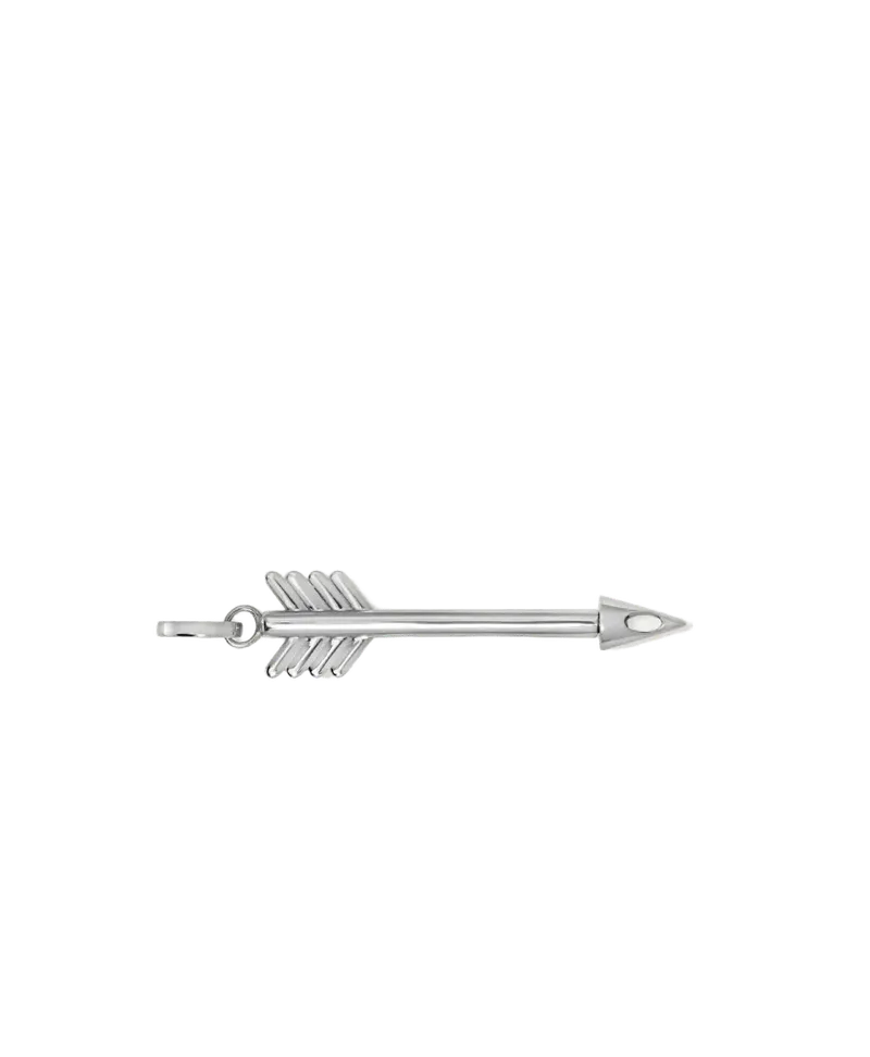 Arrow Hinged Charm in Sterling Silver for Big Beads