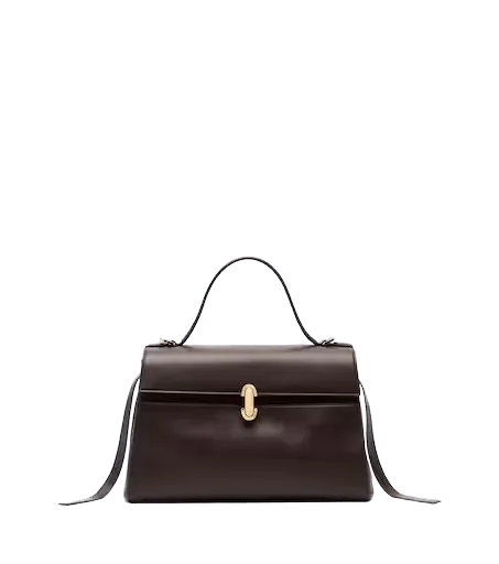 Symmetry Soft Medium leather top handle bag