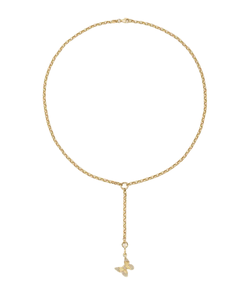 Choose Your Talisman Diamond Lariat Necklace