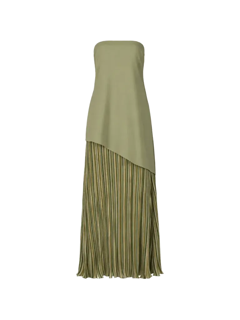 Baobab Carla pleated maxi dress
