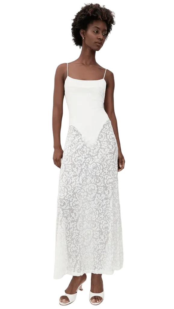 Odelia Bodysuit Maxi Dress