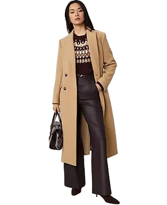 The Trouser in Coated Denim