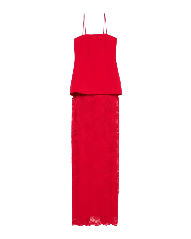 Sunara Square-Neck Column Maxi Dress