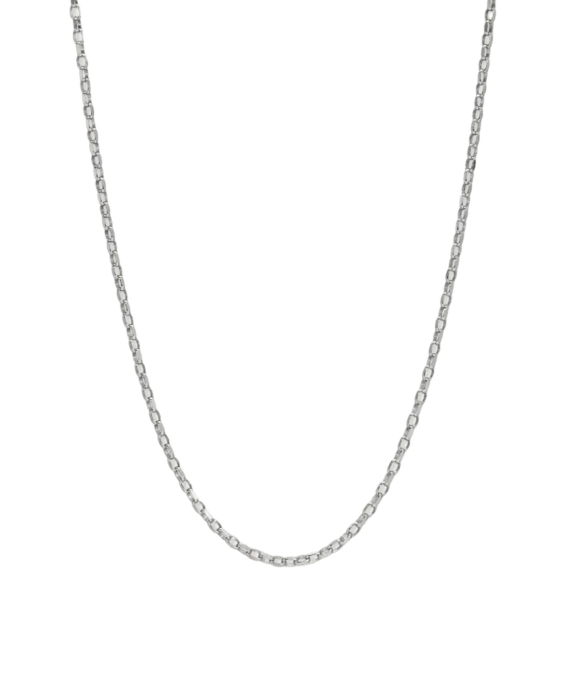 2mm Italian Chain Necklace in Sterling Silver