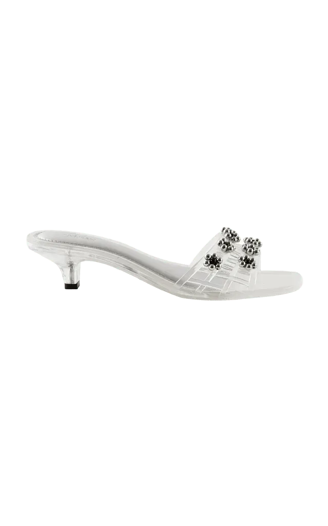 Grace Embellished Jelly Mule