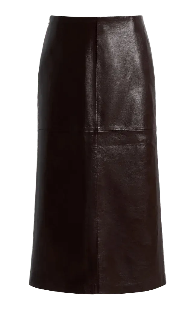 Hikson Recycled Leather Skirt