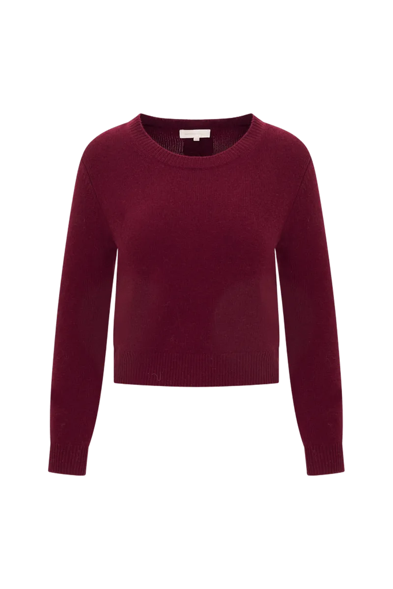 Maribelle Fitted Cashmere Pullover