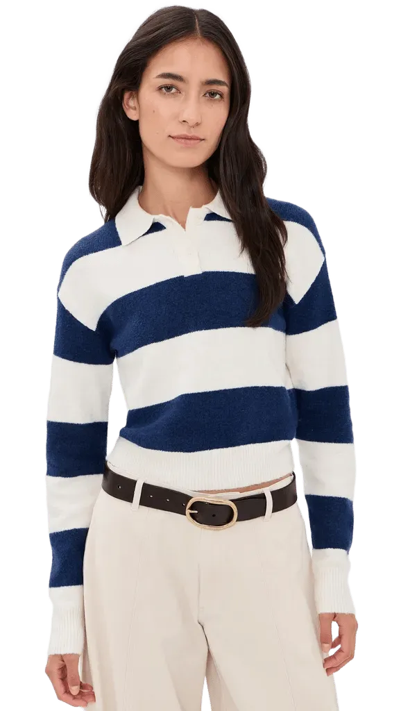 Cropped Rugby Sweater