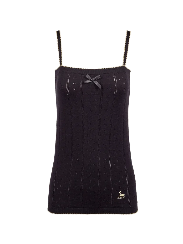 Women's Chicago Cotton Pointelle Camisole Top