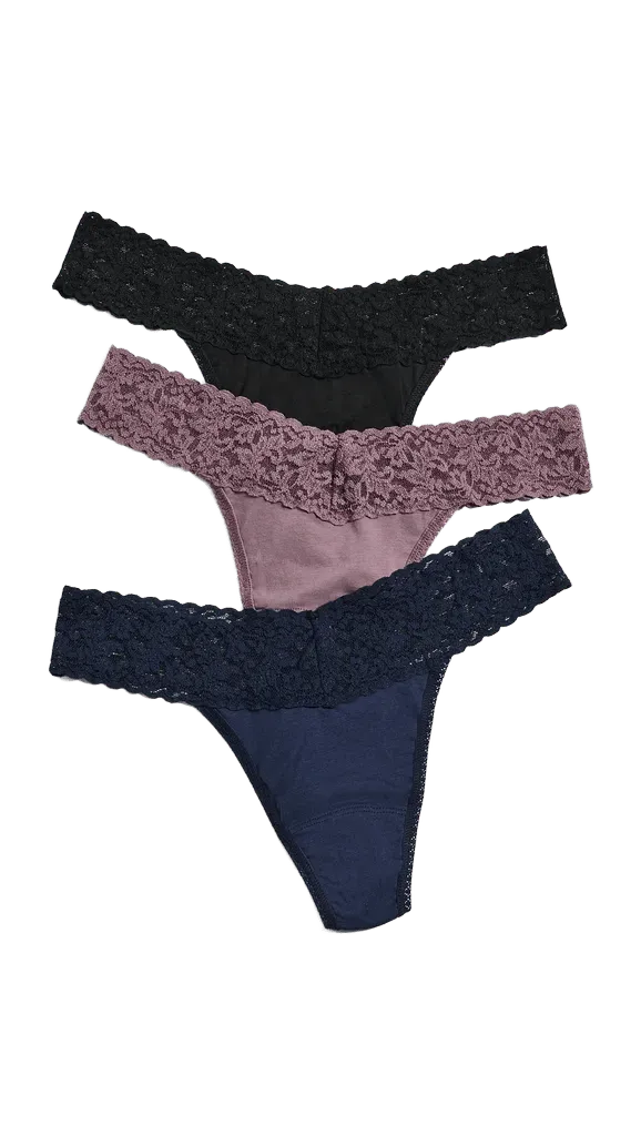 Cotton Thong 3 Pack