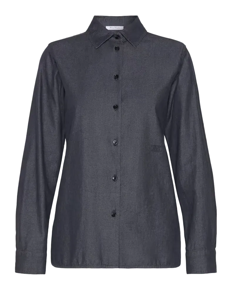 Denim Button-Down Shirt