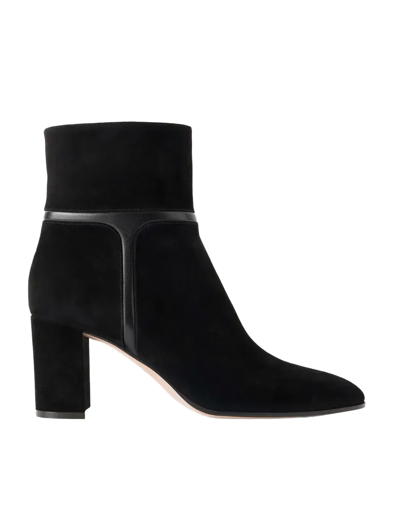 70 suede leather boots