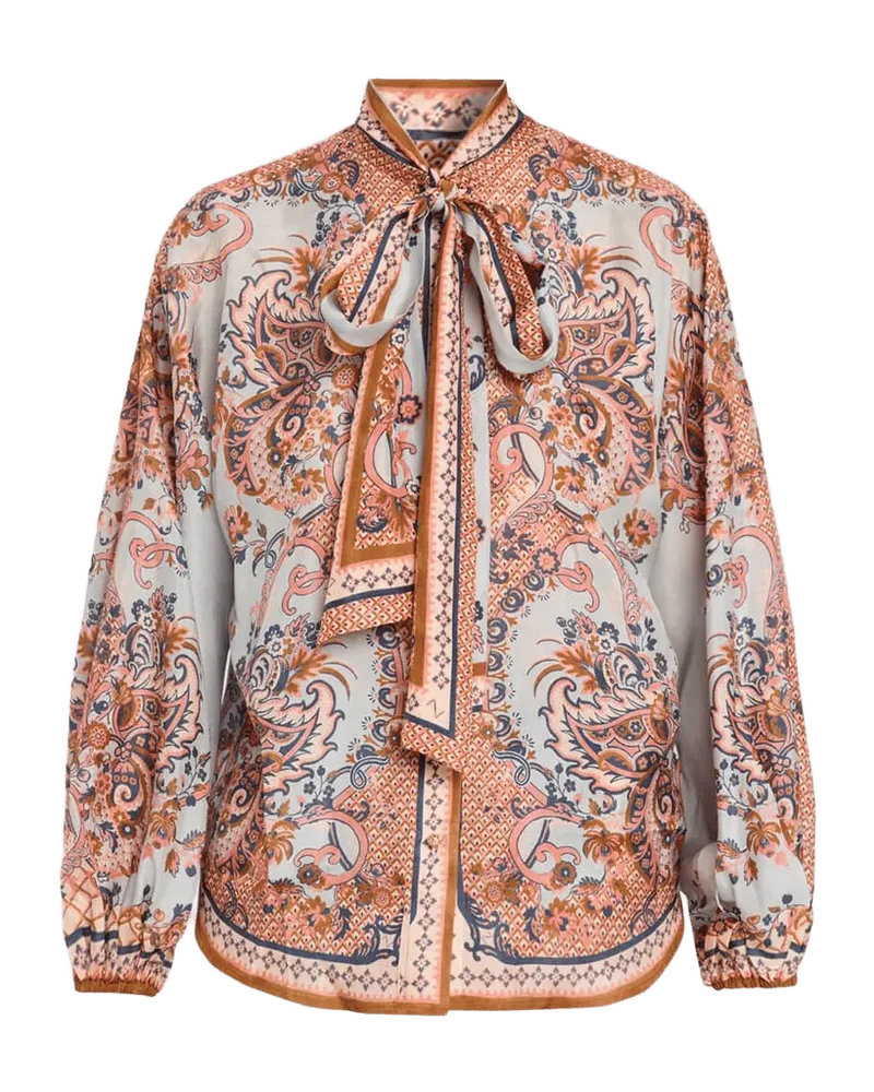 Aster Tie-Neck Blouse