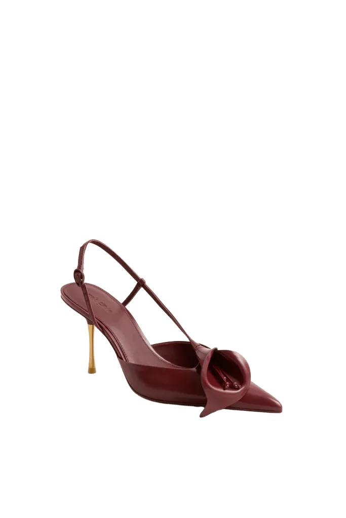 Winter Plum Calla Pumps