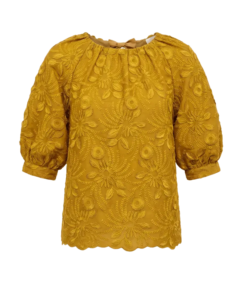 FA26 Kaia Top-Goldenrod