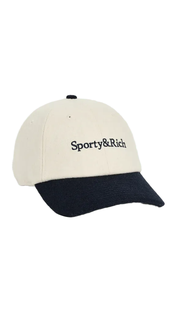 Serif Logo Wool Hat