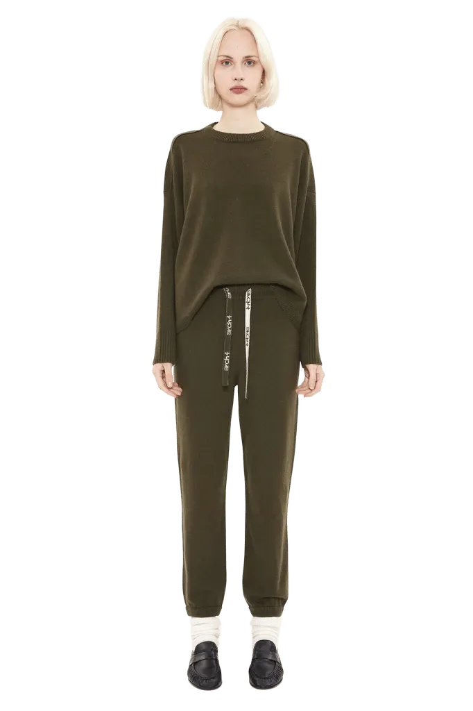 Elena Sweater - Dark Olive