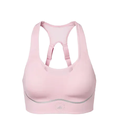 Logo padded sports bra