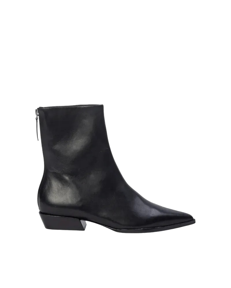 Esme 30 Boot in Black Leather