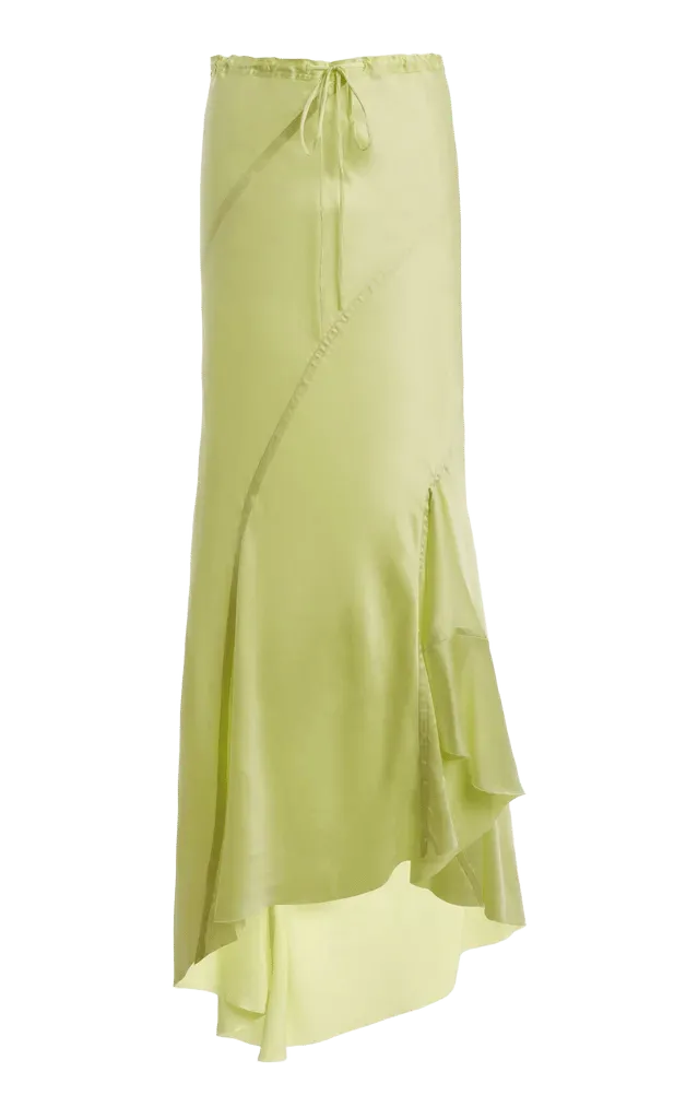 Marlene Silk Maxi Skirt