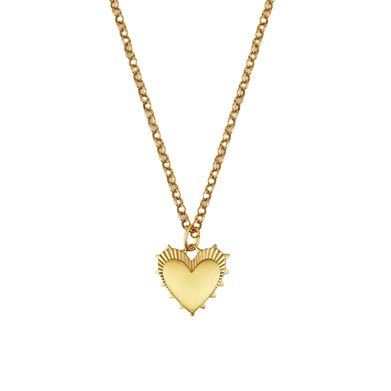 Small Heart of Gold Necklace