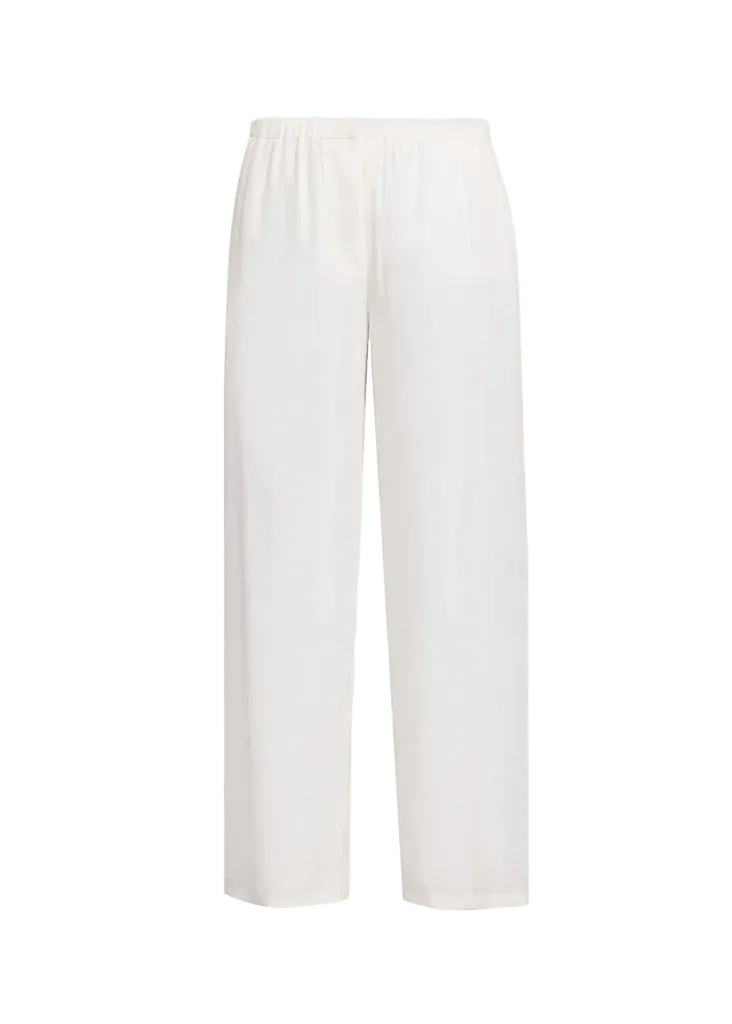 Theory Flowy Silk Twill Pants