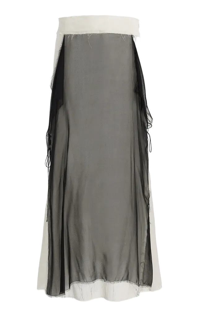 Oriane Deconstructed Apron Field Skirt