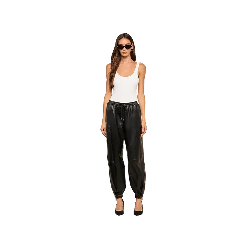 Mariko Leather Jogger