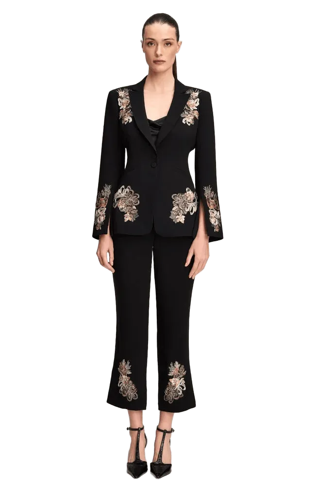 Floral Border Isby Jacket