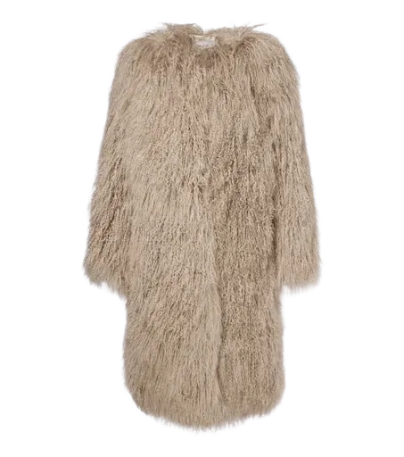 Shearling coat
