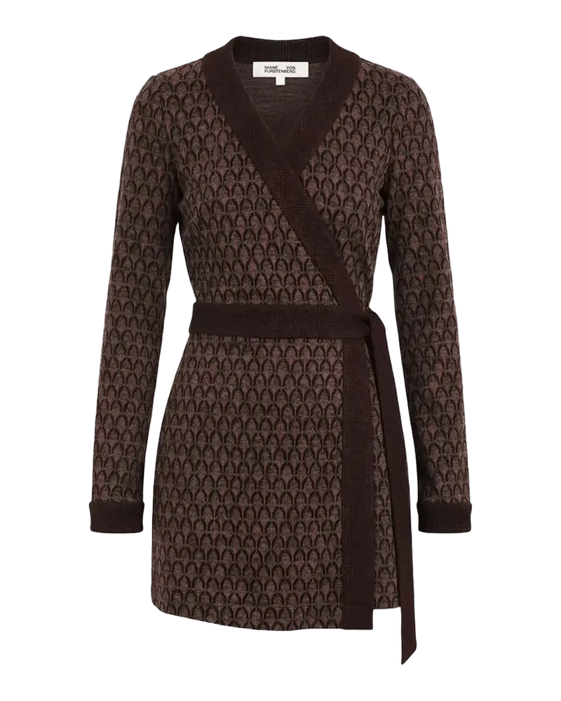 Tamara Knit Mini Wrap Dress