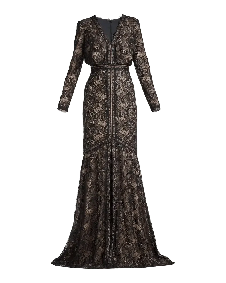 Floral Lace Gown