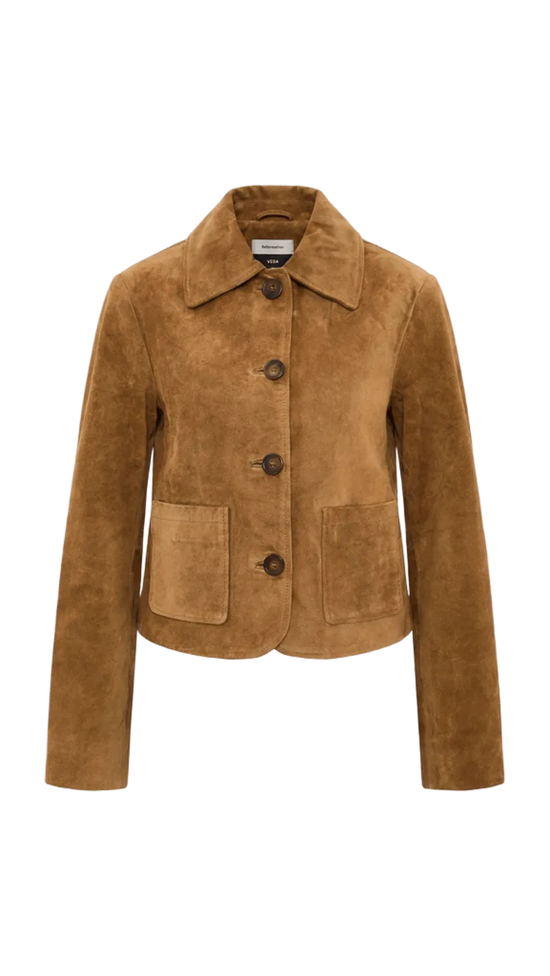 Veda Eliana Suede Jacket
