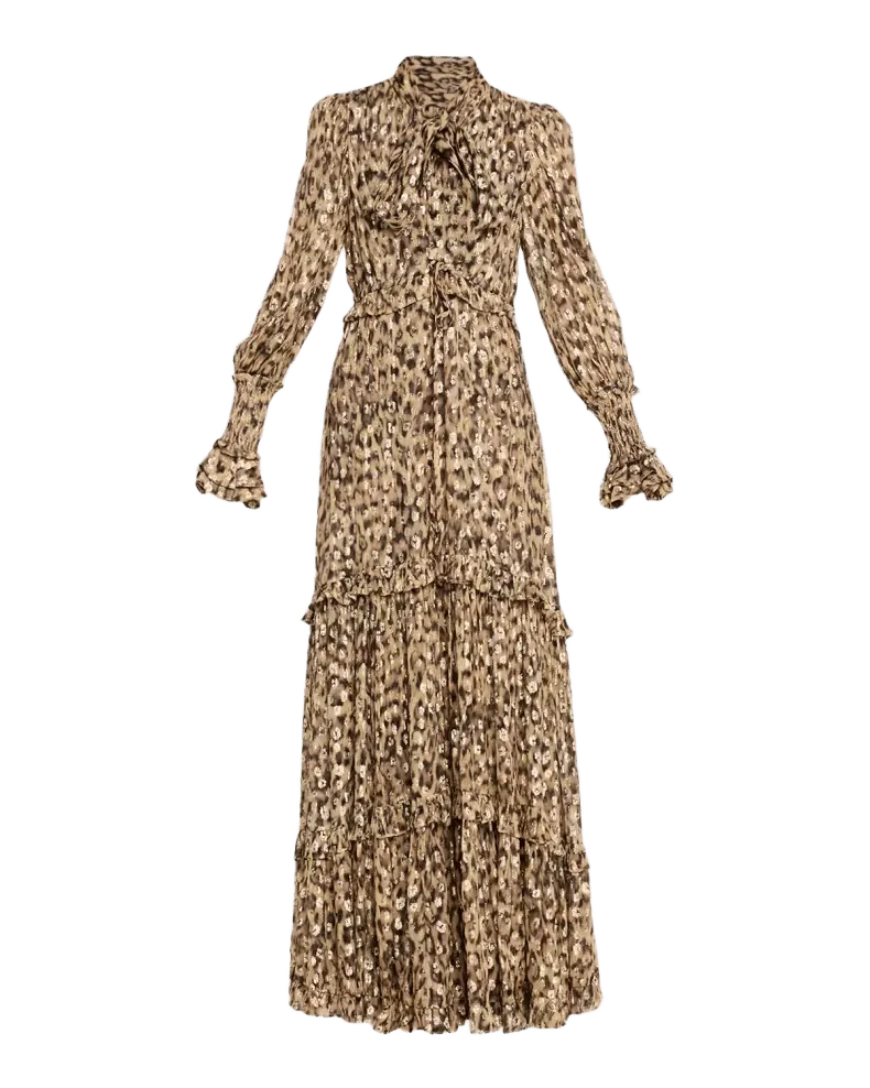Dana Animal-Print Maxi Dress