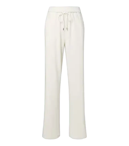 Virgin wool straight pants