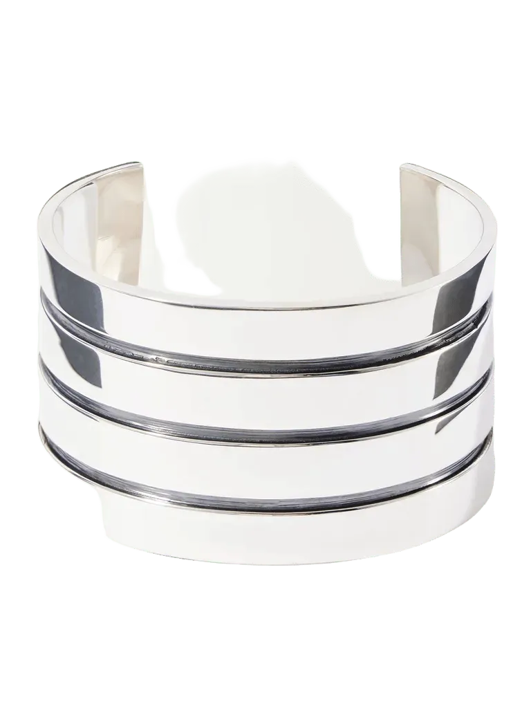 Katia 4 sterling silver cuff - silver - One Size